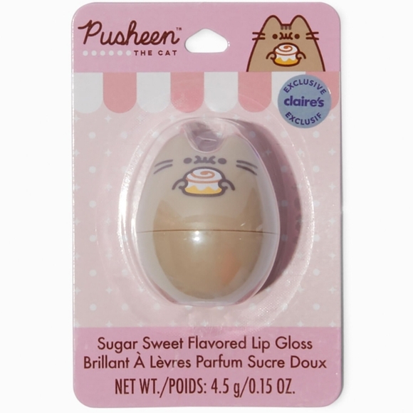 Pusheen® Claire's Exclusive Pusheen's Catfe Sugar Sweet Lip Gloss - Picture 5 of 5